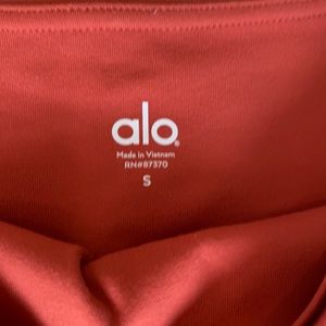 ALO Yoga Moto Legging size Small Burnt Orange